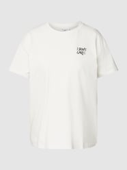 T-Shirt mit Statement-Print von Marc O'Polo Denim Weiß - 47