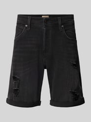 Jeansshorts mit Umschlag Modell 'RICK' von JACK & JONES - 9