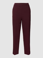 Bundfaltenhose mit verkürztem Bein Modell 'Kasakura' von Kaffe Rot - 23