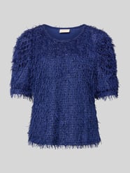 Pullover mit Fransen und Rundhalsausschnitt Modell 'MARLIN' von FREE/QUENT - 13