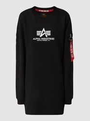 Sukienka z dzianiny dresowej z nadrukiem z logo  od Alpha Industries - 45