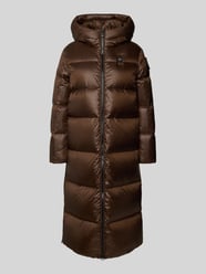 Lange donsjas met capuchon, model 'CILIA' van Blauer Usa - 20