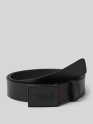 Riem van echt buffelleer model 'GETHON' van HUGO - 7