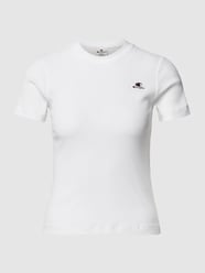 T-Shirt in Ripp-Optik von CHAMPION Weiß - 43