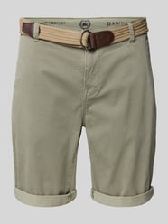 Bermudas mit Gürtel und Gesäßtaschen von Lerros - 3