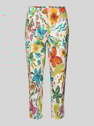 Caprihose im Allover-Look Modell 'Loli 600' von STEHMANN - 10