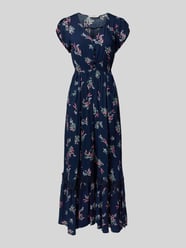 Maxikleid aus Viskose mit Knopfleiste von Apricot - 19