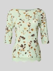 Regular fit blouse van katoenmix met kant van Marc Cain - 30