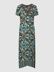 Midikleid mit Allover-Muster Modell 'BADESS' von Weekend Max Mara Türkis - 17