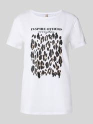 T-Shirt mit Statement-Print Modell 'RINA' von Soyaconcept - 4