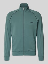 Bluza rozpinana o kroju regular fit z mieszanki bawełny model ‘MIX&MATCH JACKET Z’ od BOSS - 3