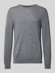 Regular fit gebreide pullover van zuivere scheerwol van s.Oliver BLACK LABEL - 29