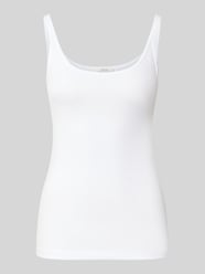 Slim fit tank top van katoenmix model 'Ina/Dailies' van OPUS - 13