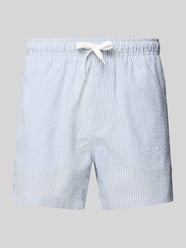 Badehose mit elastischem Bund Modell 'TED' von Only & Sons - 6