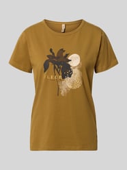 t-shirt z nadrukiem z motywem model 'RINA' od Soyaconcept - 20