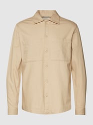 Overshirt mit Kentkragen Modell 'PETE' von Jack & Jones Premium Beige - 38