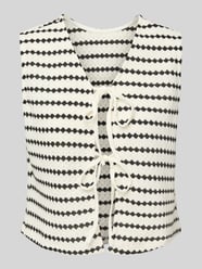 Regular Fit Strickweste mit Baumwollanteil Modell 'EVA' von Only - 35