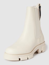 Chelsea Boots mit Label-Details Modell 'MADLA' von Guess Beige - 24