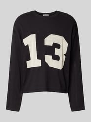 Sweter z dzianiny z obniżonymi ramionami od REVIEW - 44