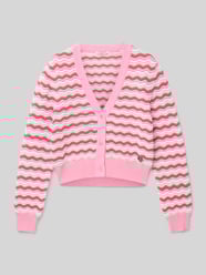 Cardigan mit Knopfleiste von Guess Pink - 1