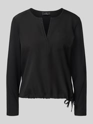 Regular fit blouse met borstzakken van monari - 25