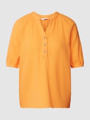Blusenshirt mit Strukturmuster Modell 'berlin' von B.Young Orange - 39