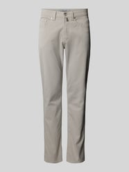 Smart Fit Chino im 5-Pocket-Design Modell 'Lyon' von Pierre Cardin Beige - 6