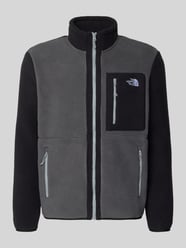 Kurtka z polaru z wyhaftowanym logo model 'Yumiori' od The North Face - 6