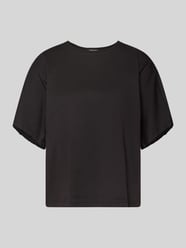 t-shirt z okrągłym dekoltem model 'CELLULA' od MM by Max Mara - 1