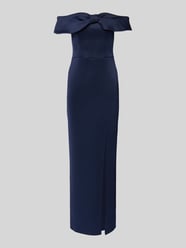 Off-Shoulder-Kleid mit Gehschlitz von Lipsy - 11