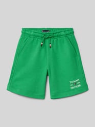 Sweatshorts mit Eingrifftaschen von Tommy Hilfiger Teens - 25