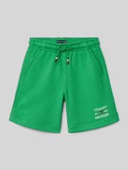 Sweatshorts mit Eingrifftaschen von Tommy Hilfiger Teens - 33