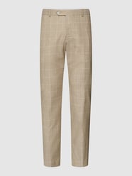 Pantalon met viscose, model 'Mace' van Strellson Wit - 37