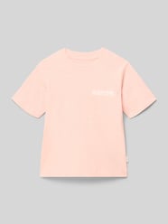 T-shirt z nadrukiem z przesłaniem model 'CASSIS' od JACK & JONES - 7