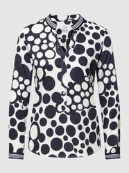 Blouseshirt met all-over motief van Emily Van den Bergh - 46