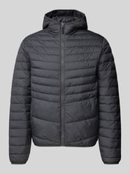 Steppjacke mit Kapuze Modell 'ESTATE' von Jack & Jones Grau - 46