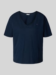 T-shirt o kroju regular fit z czystej bawełny od Tommy Hilfiger - 8