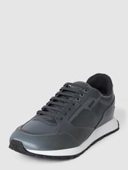 Sneaker mit Label-Details Modell 'Icelin_Runn' von HUGO Silber - 43