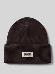 Beanie met labelpatch model 'LOAH' van DRYKORN - 28