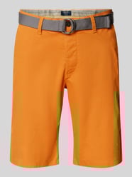 Slim fit shorts met riem van MCNEAL - 1