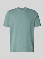 T-Shirt mit geripptem Rundhalsausschnitt von Emporio Armani - 27