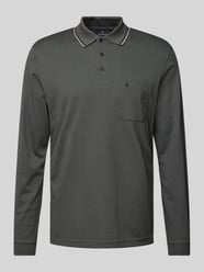 Poloshirt mit kurzer Knopfleiste von RAGMAN Grau - 11