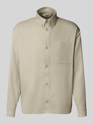 Koszula casualowa o kroju regular fit z kołnierzykiem typu button down model ‘FENRIC’ od Drykorn - 3