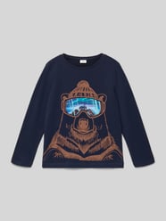 Regular fit shirt met lange mouwen van puur katoen van s.Oliver RED LABEL - 12