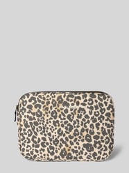 Laptoptasche mit Label-Stitching von STUDIO NOOS Beige - 2