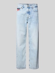 Jeansy o kroju straight fit z czystej bawełny od Tommy Jeans - 16