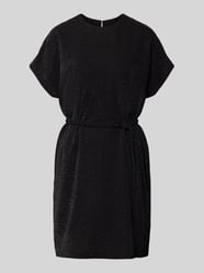 Oversized jurk met strikceintuur, model 'SANDRA' van Selected - 21