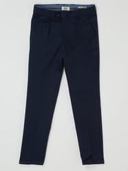 Loose tapered fit pantalon met stretch  van Scotch & Soda Blauw - 12