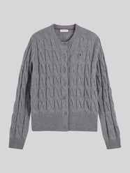 Strickjacke aus Wolle mit Logo-Detail von Tommy Hilfiger - 26