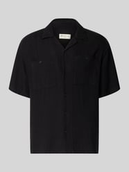 Koszula casualowa o kroju loose fit z mieszanki lnu i wiskozy od Tom Tailor Denim - 37